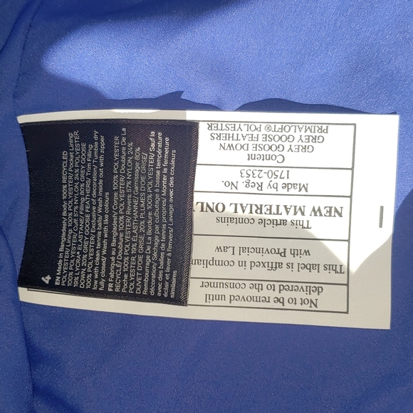 Lululemon Wunder Puff Jacket Psychic Blue 4 nwt - Picture 8 of 11